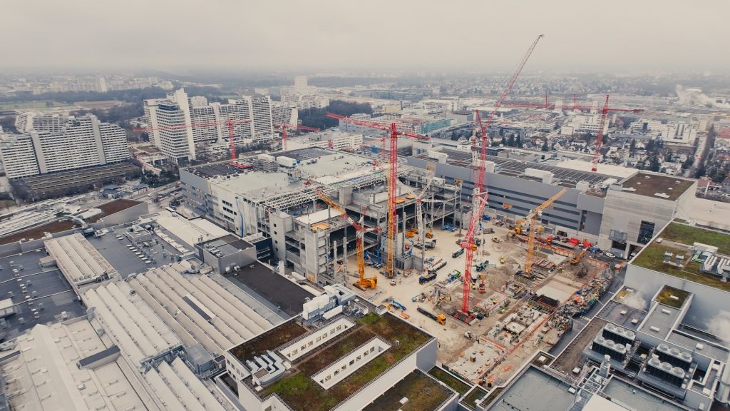Neubau Fahrzeugmontage BMW München